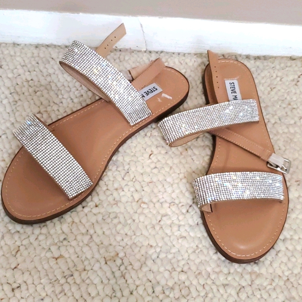 STEVE MADDEN RHINESTONE SANDAL